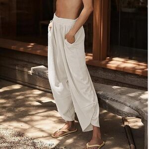 Elegant White Women's Pants